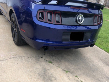 C&L Muffler Delete Axle-Back with Black Tips (11-14 Mustang V6)
