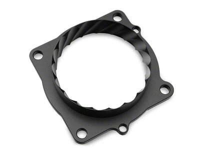 C&L Throttle Body Spacer; Black (08-09 6.1L HEMI Challenger; 09-23 5.7L HEMI, 6.4L HEMI Challenger)