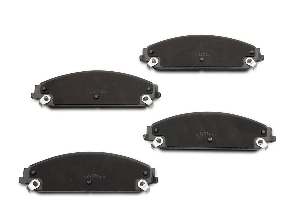 C&L Super Sport Brake Rotor and Pad Kit; Front (09-23 Challenger GT, R/T, Rallye Redline, SXT & T/A w/ Dual Piston Front Calipers; 2011 Challenger SE w/ Dual Piston Front Calipers)