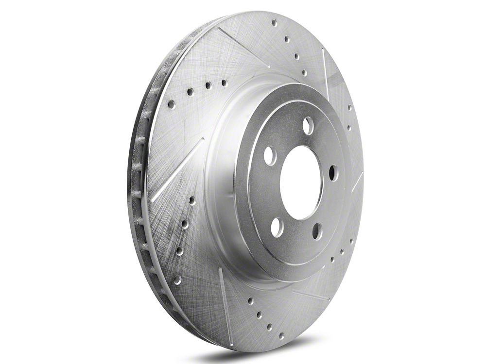 C&L Super Sport Brake Rotor and Pad Kit; Front (09-23 Challenger GT, R/T, Rallye Redline, SXT & T/A w/ Dual Piston Front Calipers; 2011 Challenger SE w/ Dual Piston Front Calipers)