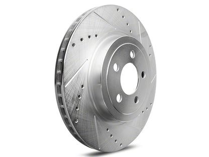 C&L Super Sport Brake Rotor and Pad Kit; Front (09-23 Challenger GT, R/T, Rallye Redline, SXT & T/A w/ Dual Piston Front Calipers; 2011 Challenger SE w/ Dual Piston Front Calipers)
