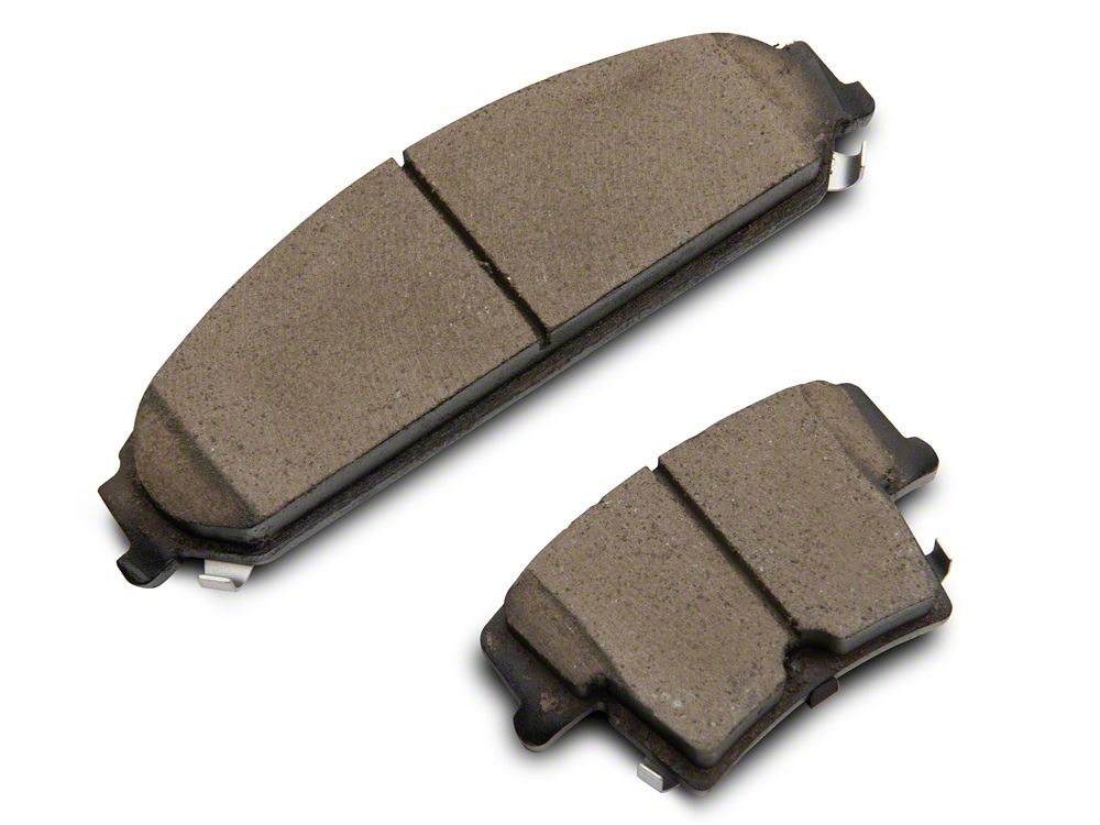C&L Super Sport Brake Rotor and Pad Kit; Front and Rear (09-23 Challenger GT, R/T, Rallye Redline, SXT & T/A w/ Dual Piston Front Calipers; 2011 Challenger SE w/ Dual Piston Front Calipers)