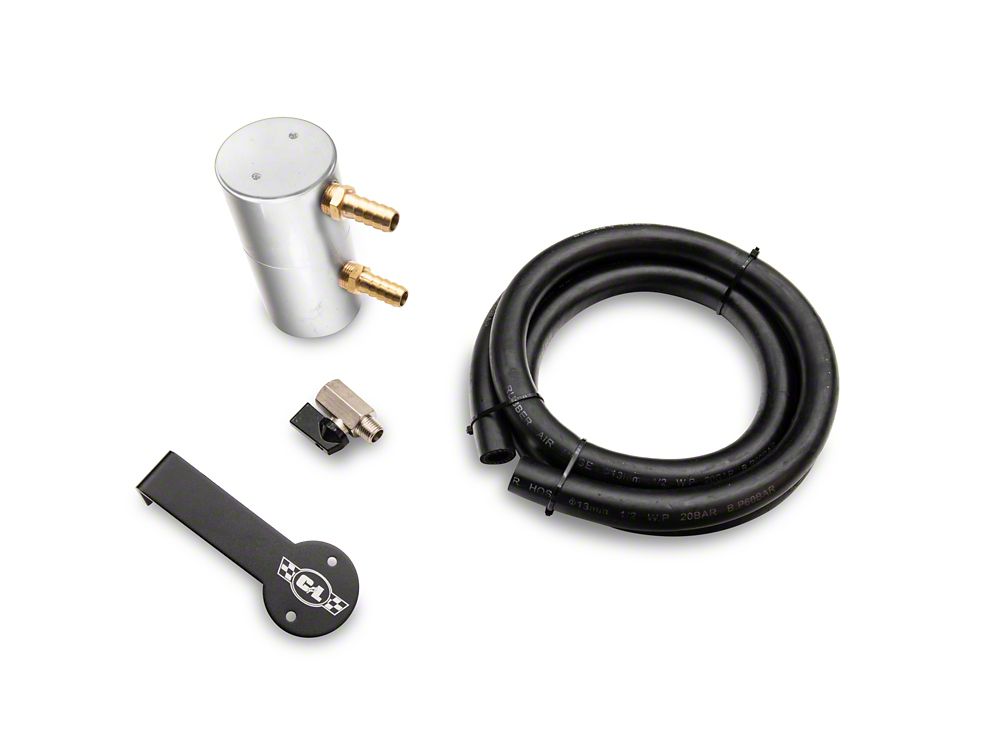 C&L Oil Separator; Polished; Passenger Side (11-23 6.4L HEMI Challenger w/o Shaker Hood)