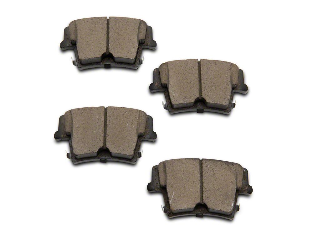 C&L Super Sport Ceramic Brake Pads; Rear Pair (06-23 V6 Charger; 06-23 Charger Daytona, R/T)