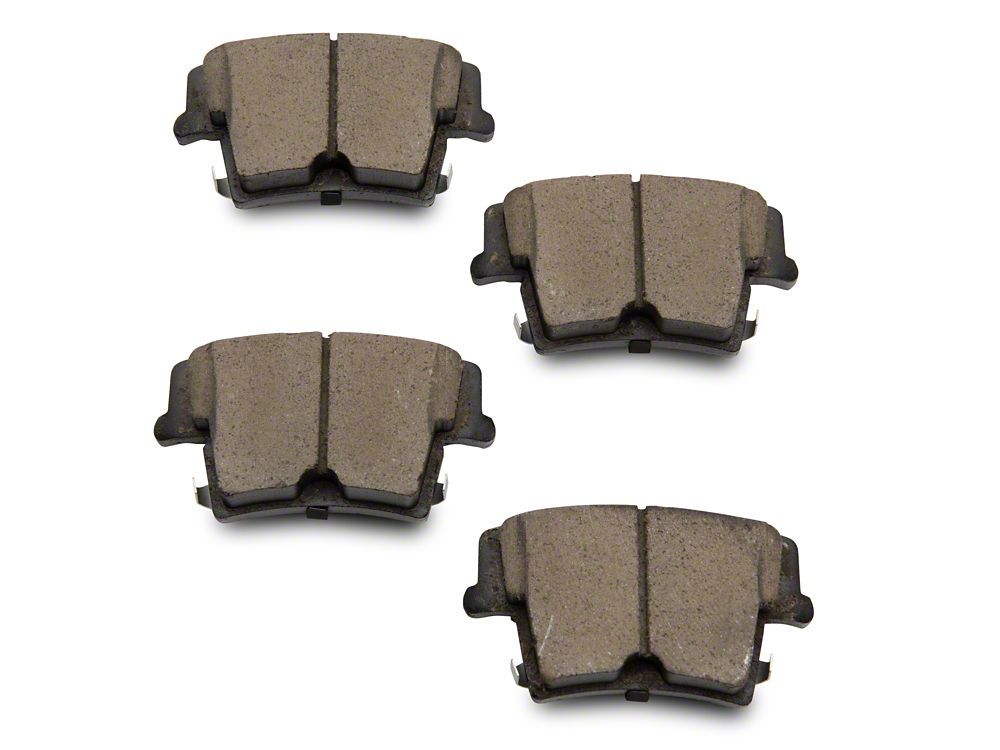 C&L Super Sport Brake Rotor and Pad Kit; Rear (06-23 Charger AWD SE, AWD SXT, Daytona, GT & R/T w/ Dual Piston Front Calipers)