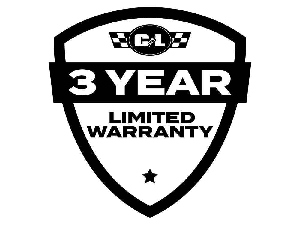 C&L Dual Exhaust System with Polished Tips; Side Exit (14-18 5.3L Silverado 1500)