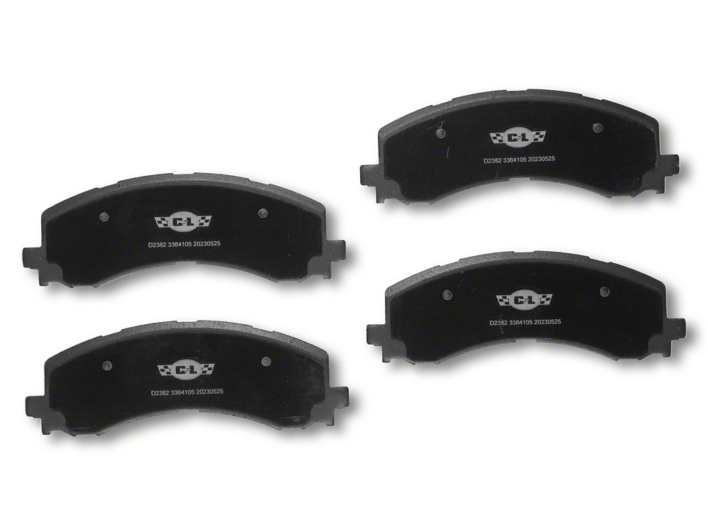 C&L Super Sport Ceramic Brake Pads; Front Pair (22-25 F-150 Lightning)
