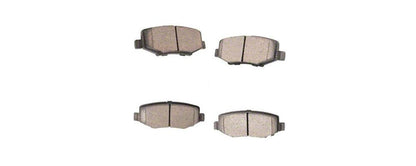 C&L Super Sport HD Ceramic Brake Pads; Rear Pair (07-18 Jeep Wrangler JK)