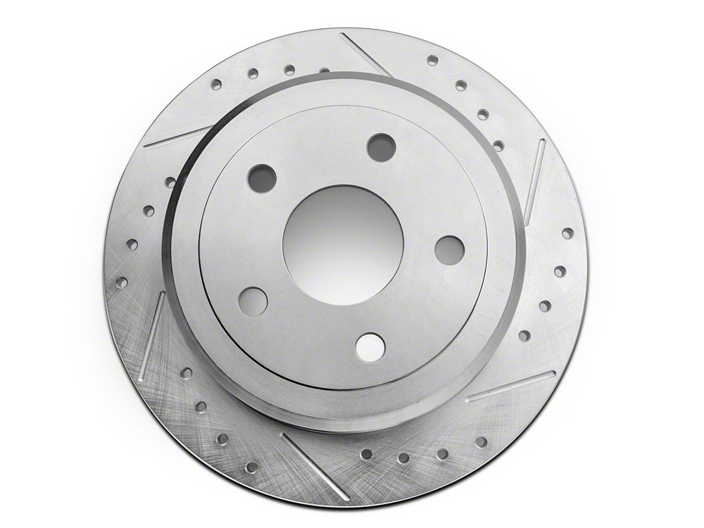 C&L Super Sport HD Brake Rotor and Pad Kit; Rear (07-18 Jeep Wrangler JK)