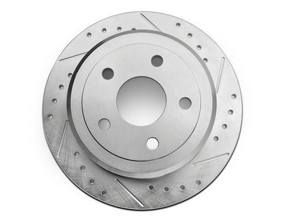 C&L Super Sport HD Brake Rotor and Pad Kit; Rear (07-18 Jeep Wrangler JK)