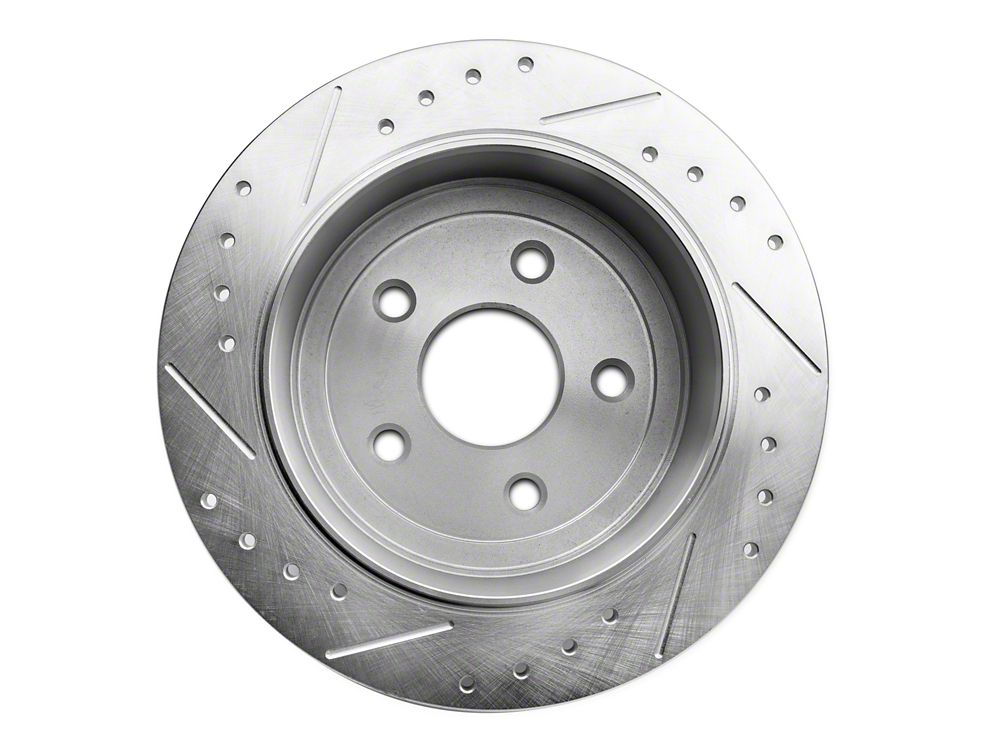 C&L Super Sport HD Brake Rotor and Pad Kit; Rear (07-18 Jeep Wrangler JK)