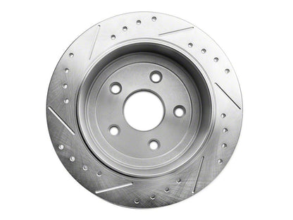 C&L Super Sport HD Brake Rotor and Pad Kit; Rear (07-18 Jeep Wrangler JK)