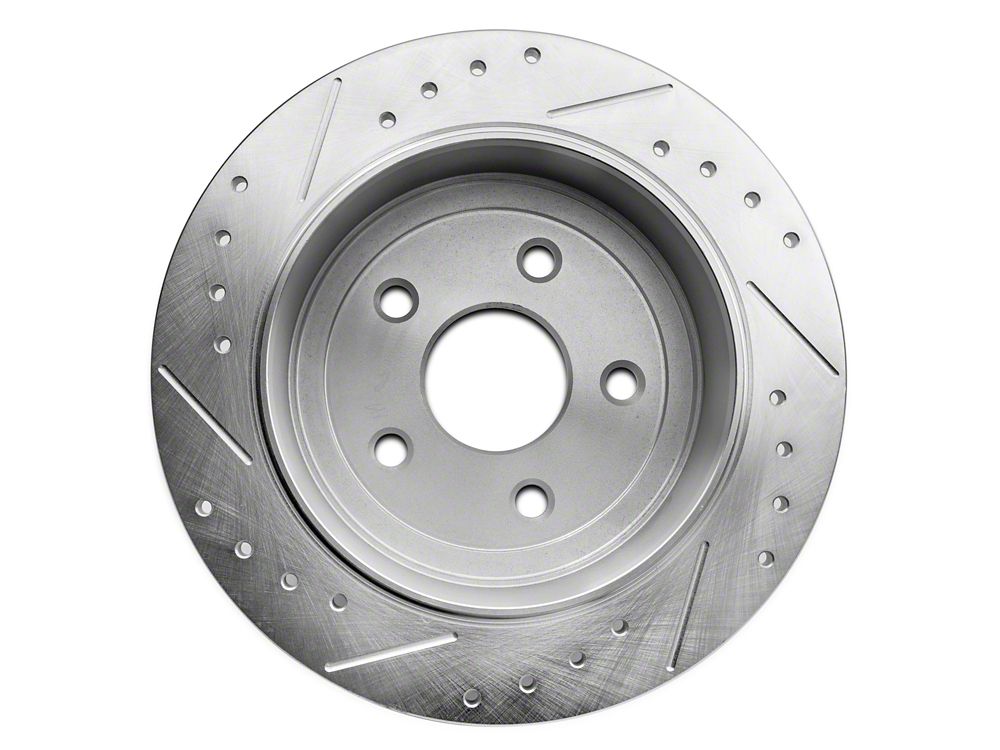 C&L Super Sport HD Brake Rotor and Pad Kit; Front and Rear (07-18 Jeep Wrangler JK)