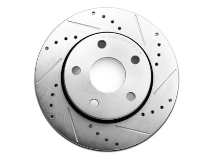 C&L Super Sport HD Brake Rotor and Pad Kit; Front and Rear (07-18 Jeep Wrangler JK)