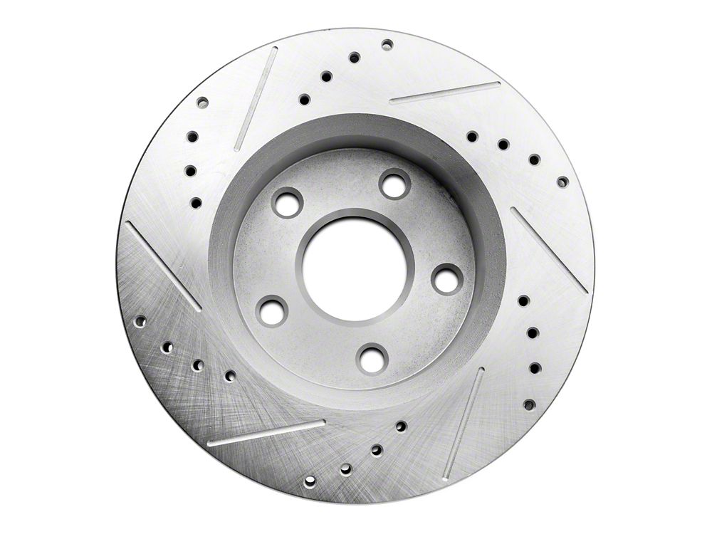 C&L Super Sport HD Brake Rotor and Pad Kit; Front and Rear (07-18 Jeep Wrangler JK)
