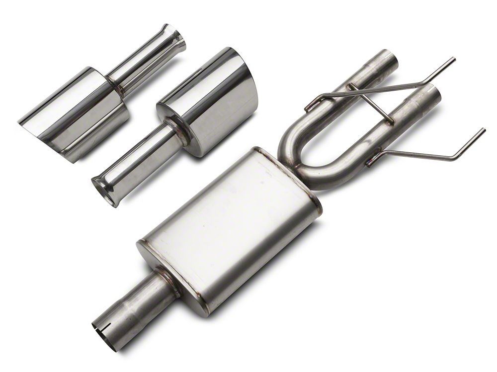 C&L Direct-Fit Performance Muffler with Polished Tips (09-18 5.7L RAM 1500 w/ Factory Dual Exhaust)