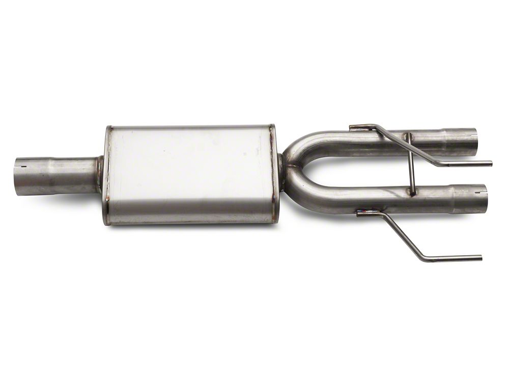 C&L Direct-Fit Performance Muffler with Polished Tips (09-18 5.7L RAM 1500 w/ Factory Dual Exhaust)