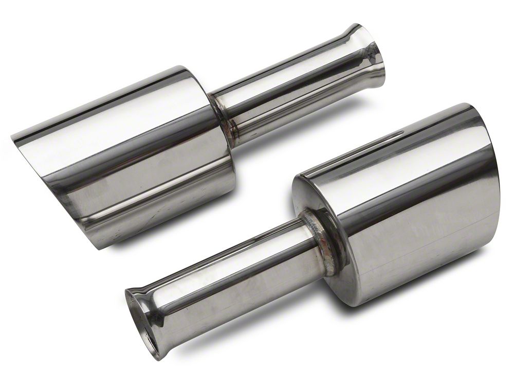 C&L Direct-Fit Performance Muffler with Polished Tips (09-18 5.7L RAM 1500 w/ Factory Dual Exhaust)