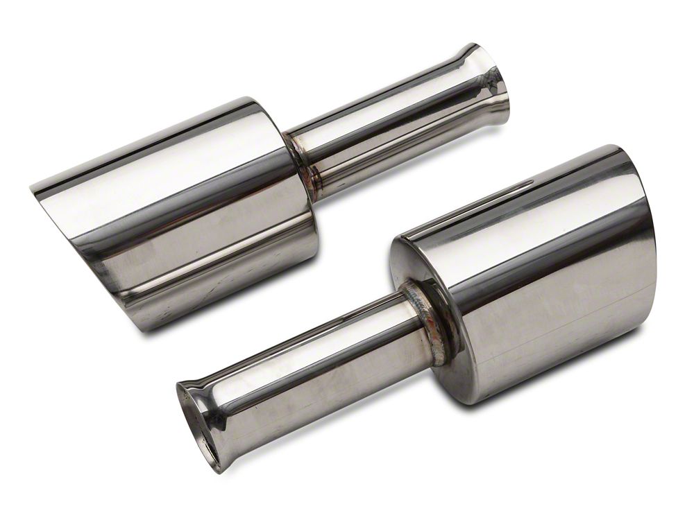 C&L Direct-Fit Performance Muffler with Polished Tips (19-24 5.7L RAM 1500 w/ Factory Dual Exhaust)