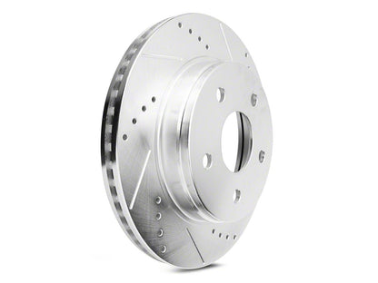 C&L Super Sport HD Cross-Drilled and Slotted 5-Lug Rotors; Front Pair (06-18 RAM 1500, Excluding SRT-10 & Mega Cab)