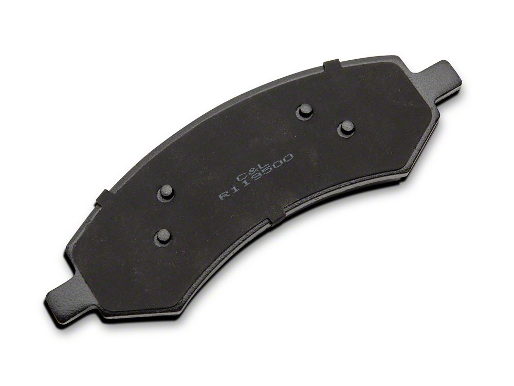 C&L Super Sport HD Ceramic Brake Pads; Front Pair (06-18 RAM 1500, Excluding SRT-10 & Mega Cab)