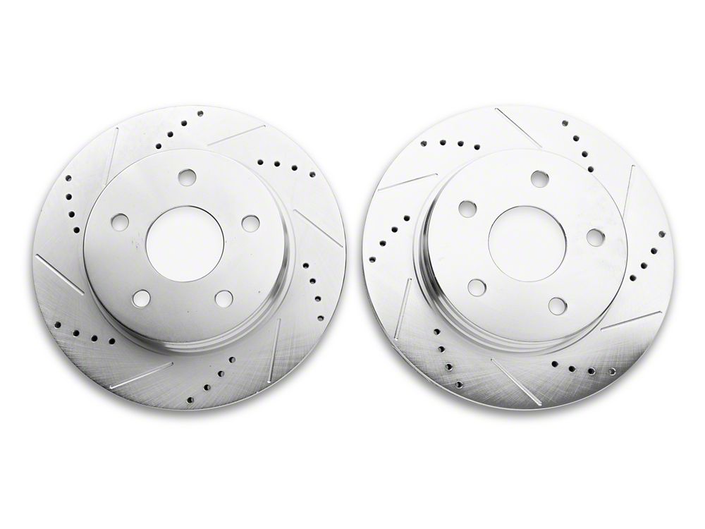 C&L Super Sport HD 5-Lug Brake Rotor and Pad Kit; Front (06-18 RAM 1500, Excluding SRT-10 & Mega Cab)