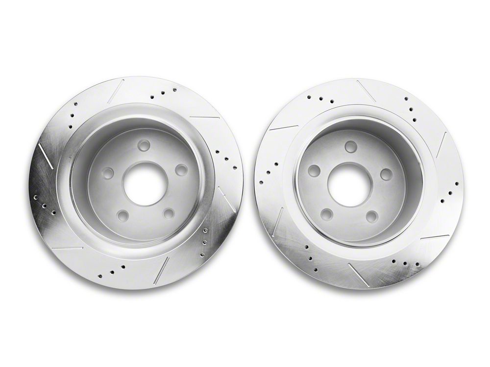 C&L Super Sport HD 5-Lug Brake Rotor and Pad Kit; Front (06-18 RAM 1500, Excluding SRT-10 & Mega Cab)