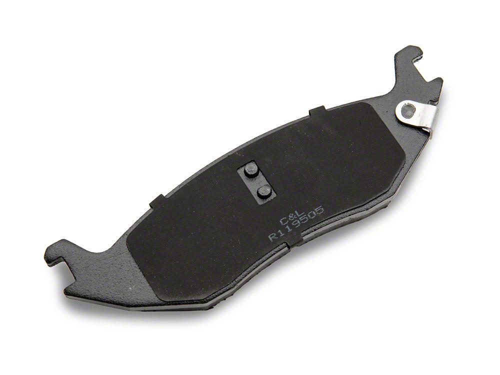 C&L Super Sport HD Ceramic Brake Pads; Rear Pair (02-18 RAM 1500, Excluding SRT-10 & Mega Cab)