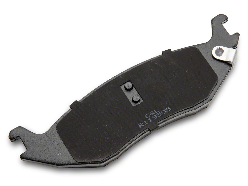 C&L Super Sport HD 5-Lug Brake Rotor and Pad Kit; Rear (02-18 RAM 1500, Excluding SRT-10 & Mega Cab)