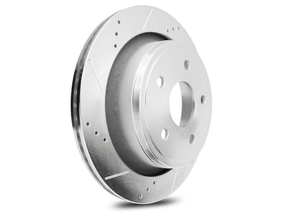 C&L Super Sport HD 5-Lug Brake Rotor and Pad Kit; Rear (02-18 RAM 1500, Excluding SRT-10 & Mega Cab)