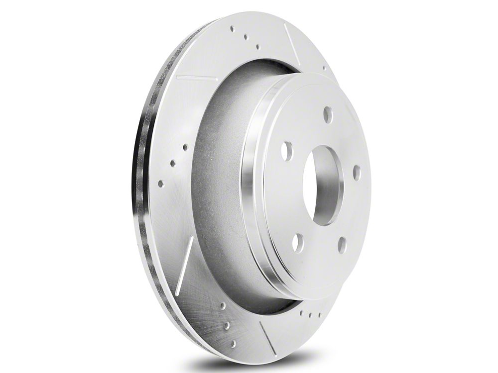 C&L Super Sport HD 5-Lug Brake Rotor and Pad Kit; Rear (02-18 RAM 1500, Excluding SRT-10 & Mega Cab)