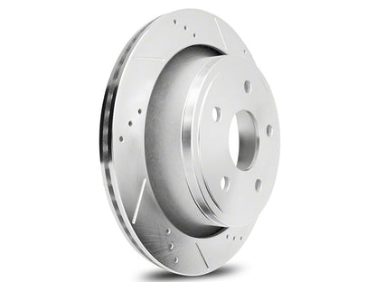 C&L Super Sport HD 5-Lug Brake Rotor and Pad Kit; Rear (02-18 RAM 1500, Excluding SRT-10 & Mega Cab)
