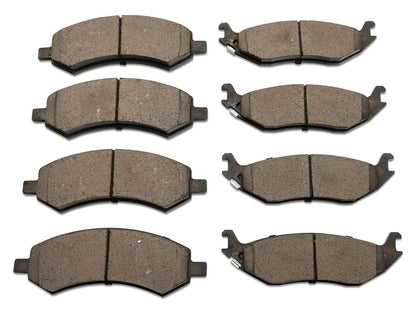 C&L Super Sport HD 5-Lug Brake Rotor and Pad Kit; Front and Rear (06-18 RAM 1500, Excluding SRT-10 & Mega Cab)