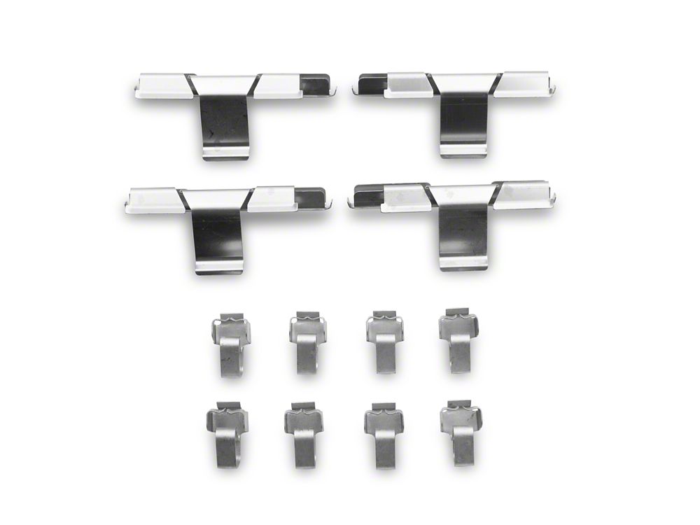 C&L Super Sport HD 5-Lug Brake Rotor and Pad Kit; Front and Rear (06-18 RAM 1500, Excluding SRT-10 & Mega Cab)