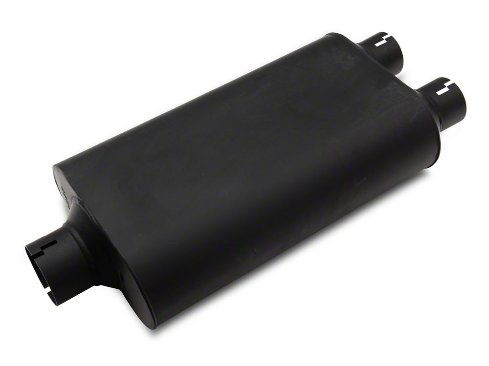 C&L Dual Exhaust System with Polished Tips; Rear Exit (09-18 5.7L RAM 1500 w/ Factory Dual Exhaust)