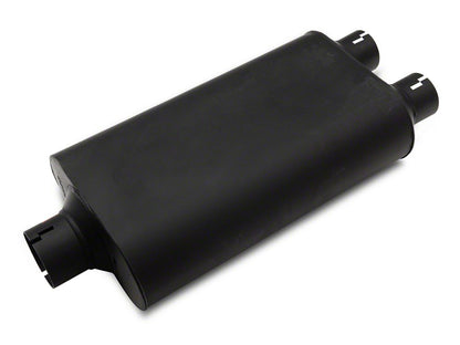 C&L Dual Exhaust System with Polished Tips; Rear Exit (09-18 5.7L RAM 1500 w/ Factory Dual Exhaust)