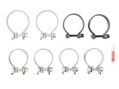 C&L Dual Exhaust System with Black Tips; Rear Exit (09-18 5.7L RAM 1500 w/ Factory Dual Exhaust)