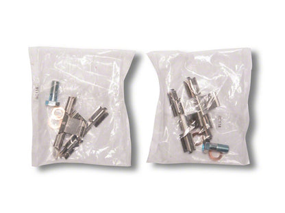 C&L Performance Rear Brake Calipers; Red (02-18 RAM 1500, Excluding SRT-10 & Mega Cab)