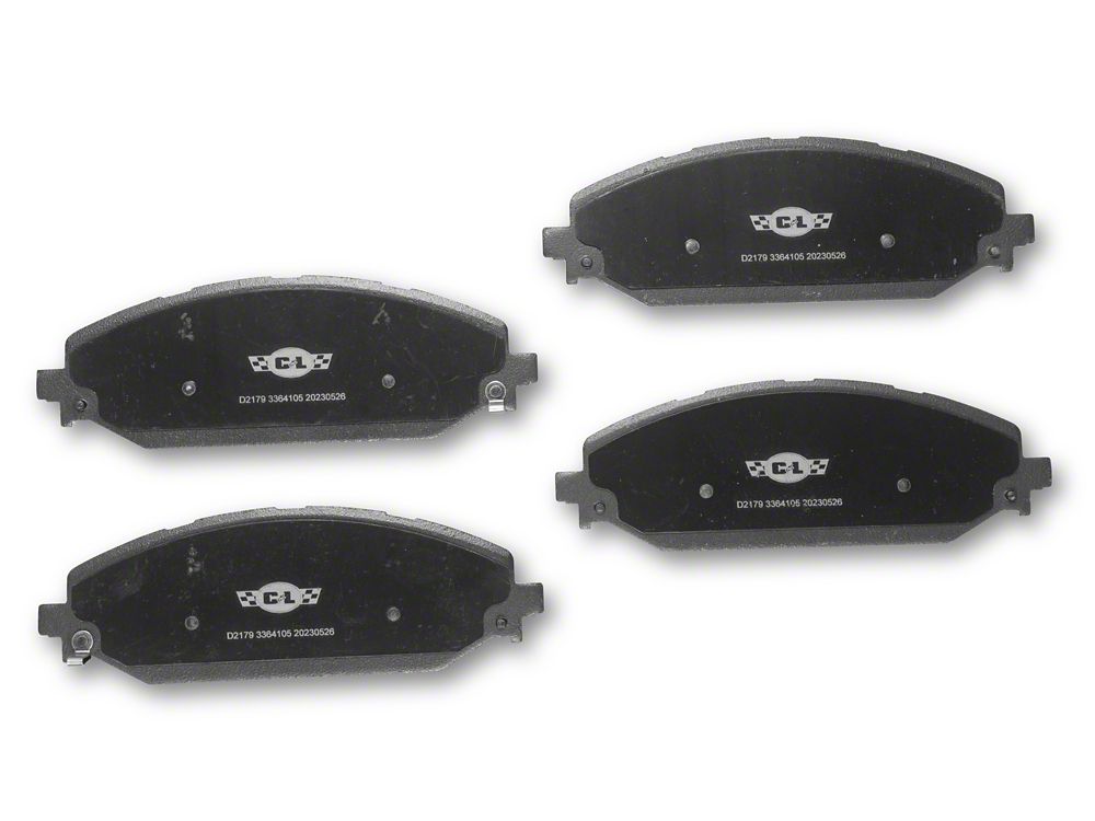 C&L Super Sport Ceramic Brake Pads; Front Pair (19-25 RAM 1500)