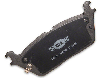 C&L Super Sport Ceramic Brake Pads; Rear Pair (19-25 RAM 1500)