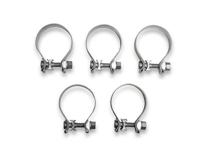 C&L Dual Exhaust System with Polished Tips; Rear Exit (19-24 5.7L RAM 1500 w/ Factory Dual Exhaust)