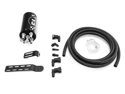 C&L Gen 2 Monster Oil Separator Catch Can; Black (Universal; Some Adaptation May Be Required)