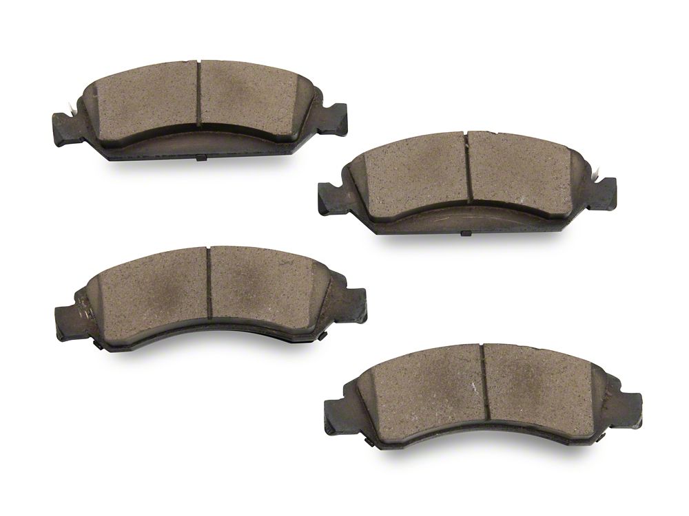 C&L Super Sport HD Ceramic Brake Pads; Front Pair (07-18 Silverado 1500)