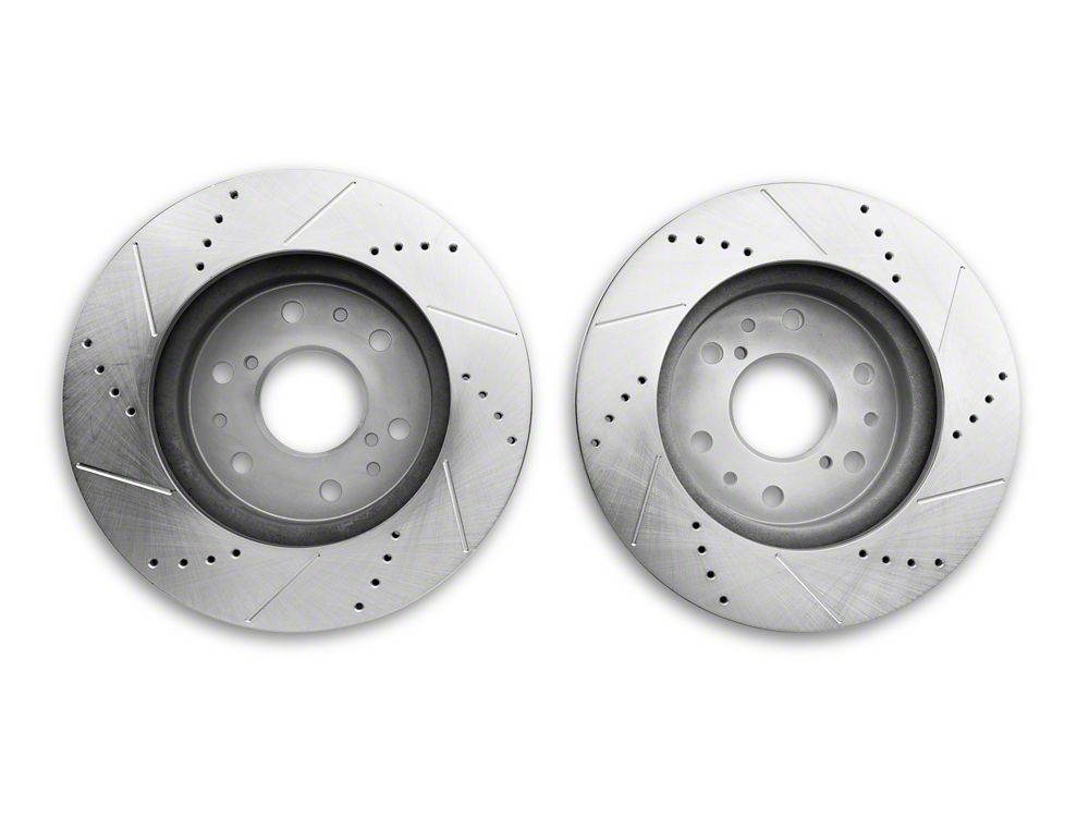 C&L Super Sport HD 6-Lug Brake Rotor and Pad Kit; Front (07-18 Silverado 1500)