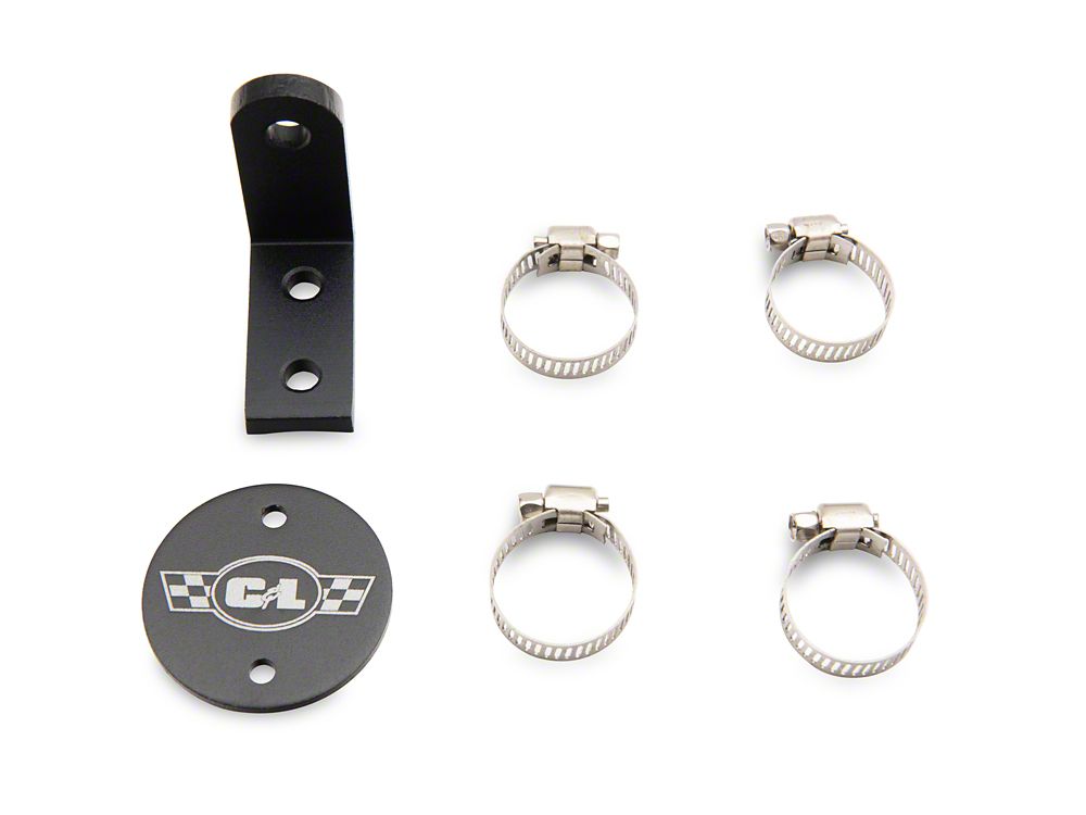 C&L Oil Separator; Polished; Driver Side (14-18 V8 Silverado 1500)