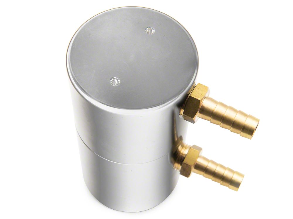 C&L Oil Separator; Polished; Driver Side (19-26 V8 Silverado 1500)