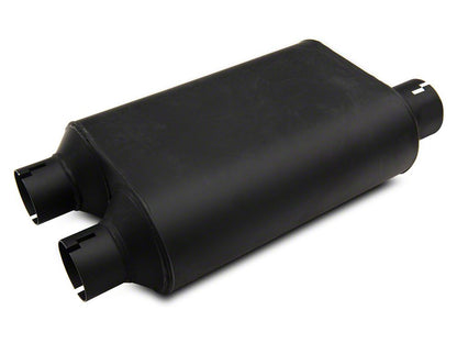 C&L Dual Exhaust System with Polished Tips; Side Exit (07-13 5.3L Silverado 1500)