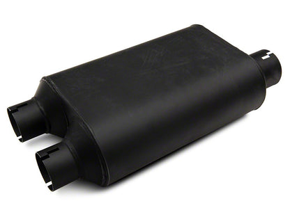 C&L Dual Exhaust System with Polished Tips; Side Exit (14-18 5.3L Silverado 1500)