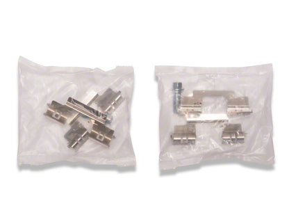 C&L Performance Rear Brake Calipers; Red (07-13 Silverado 1500 w/ Rear Disc Brakes; 14-18 Silverado 1500)