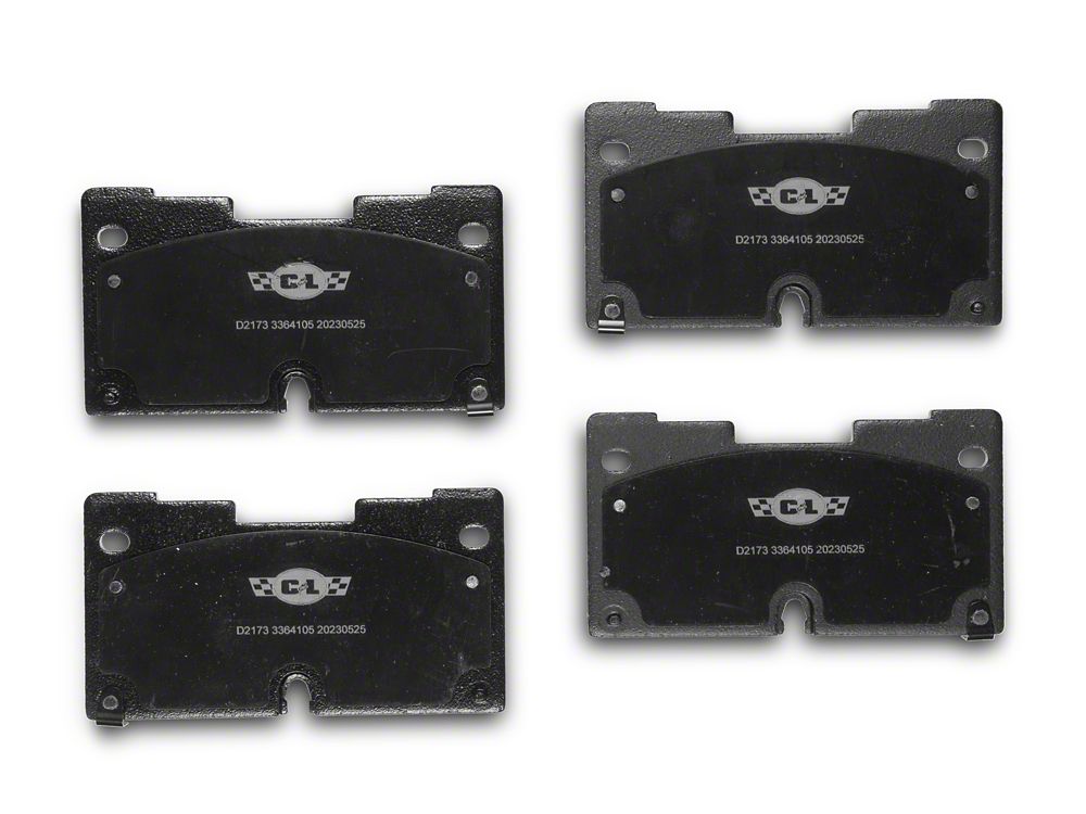 C&L Super Sport Ceramic Brake Pads; Front Pair (19-26 Silverado 1500)